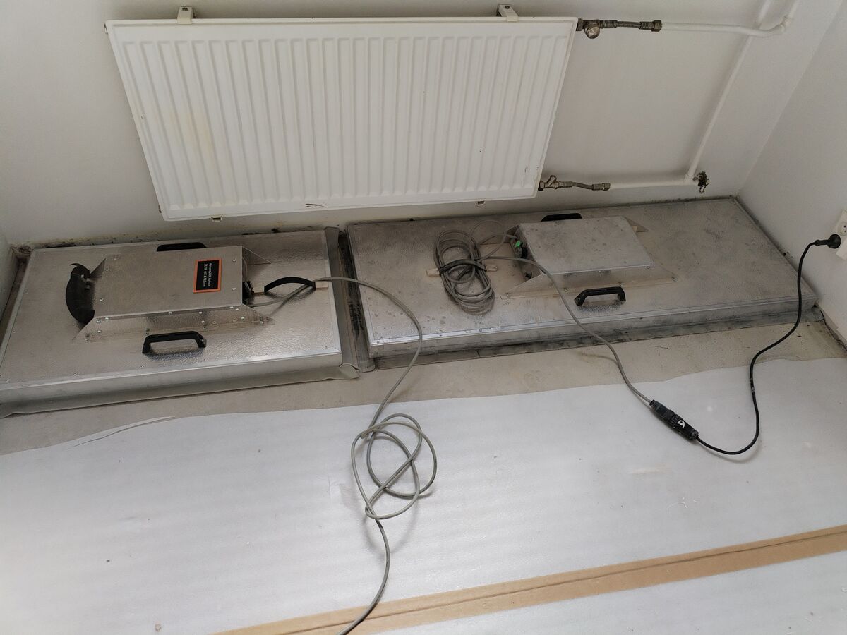 Levykuivaimet patterin alla